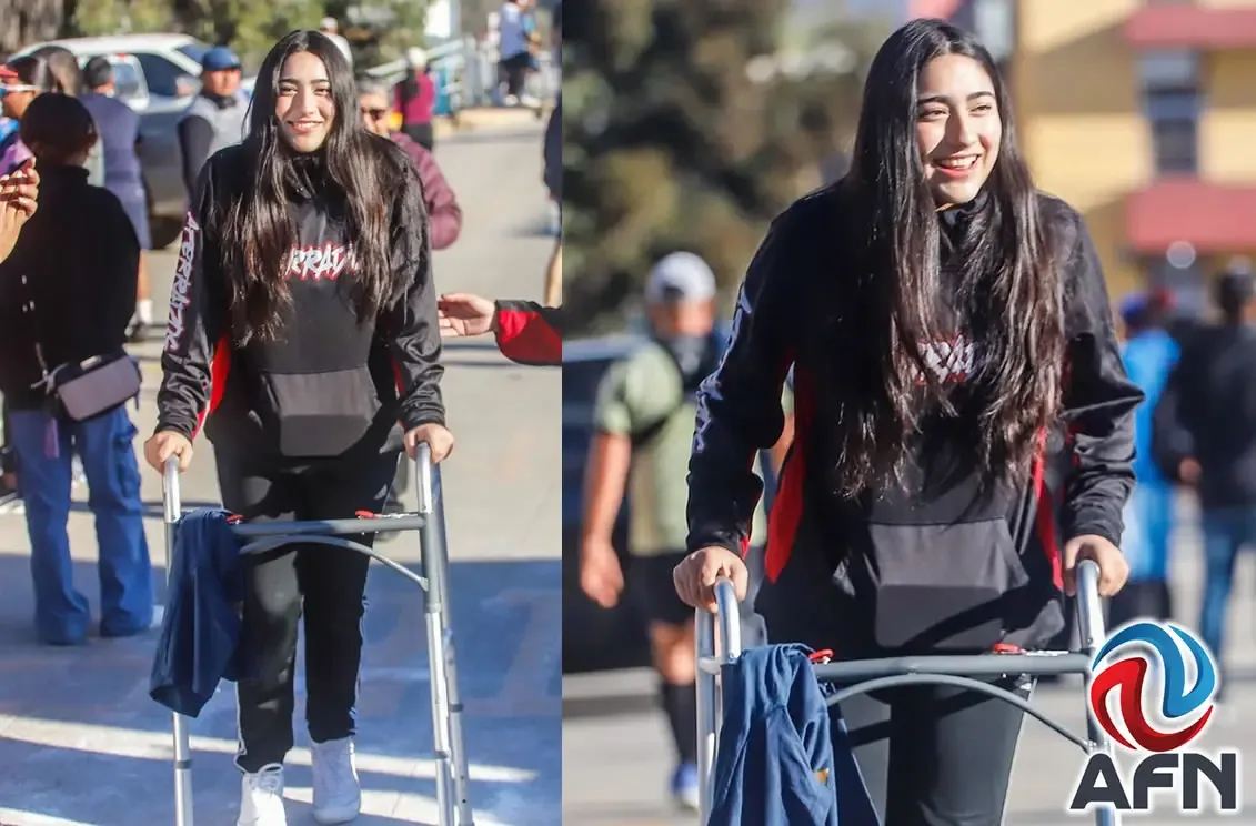 "Natalia Marlen Gómez, atleta que desafía las adversidades en Ensenada."