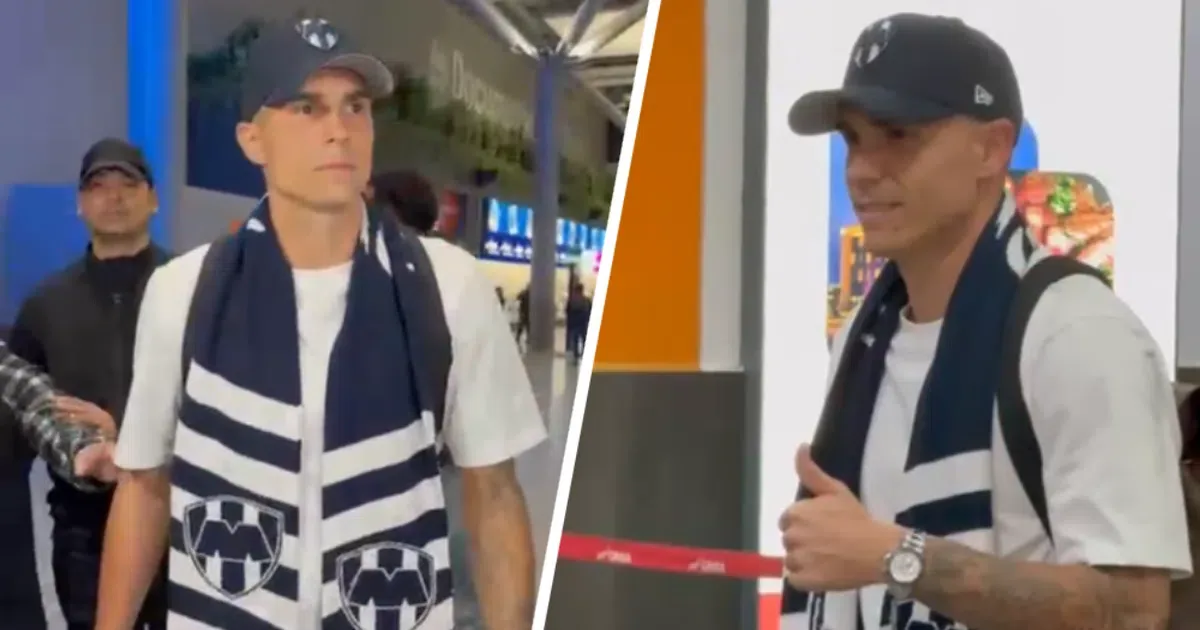 "Nemanja Durdevic durante su presentación con Rayados en Monterrey."