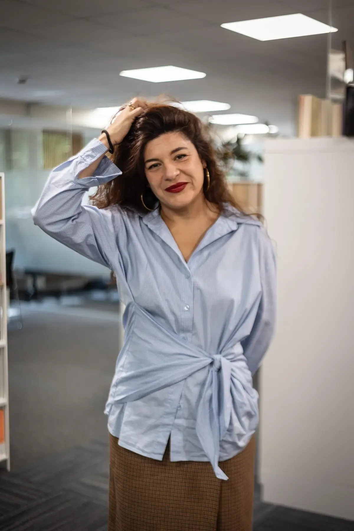 La autora aborda la mezcla de dolor y humor en su nuevo libro, que surge de una experiencia dolorosa.