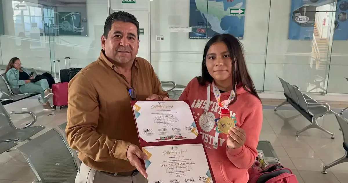 La joven de 16 años destaca en competencia internacional con un invento revolucionario.