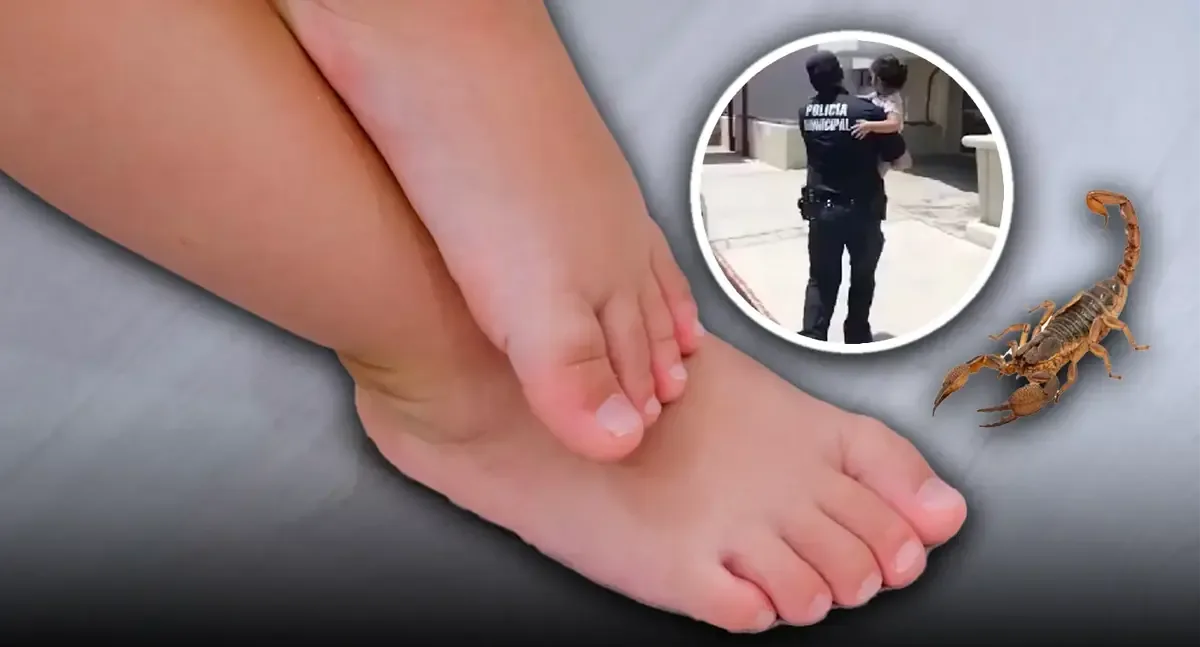 La rápida respuesta de los policías permite que la menor reciba atención médica inmediata.