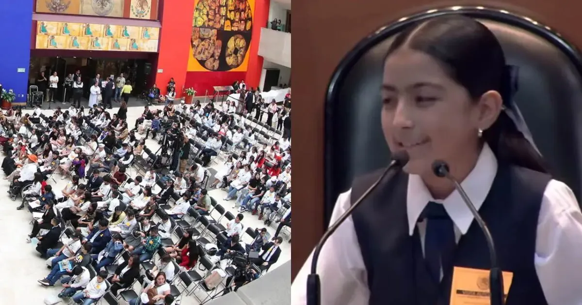 La voz de Estefanía Juárez conmovió al Parlamento Infantil al reclamar un entorno seguro para las infancias en Sinaloa.