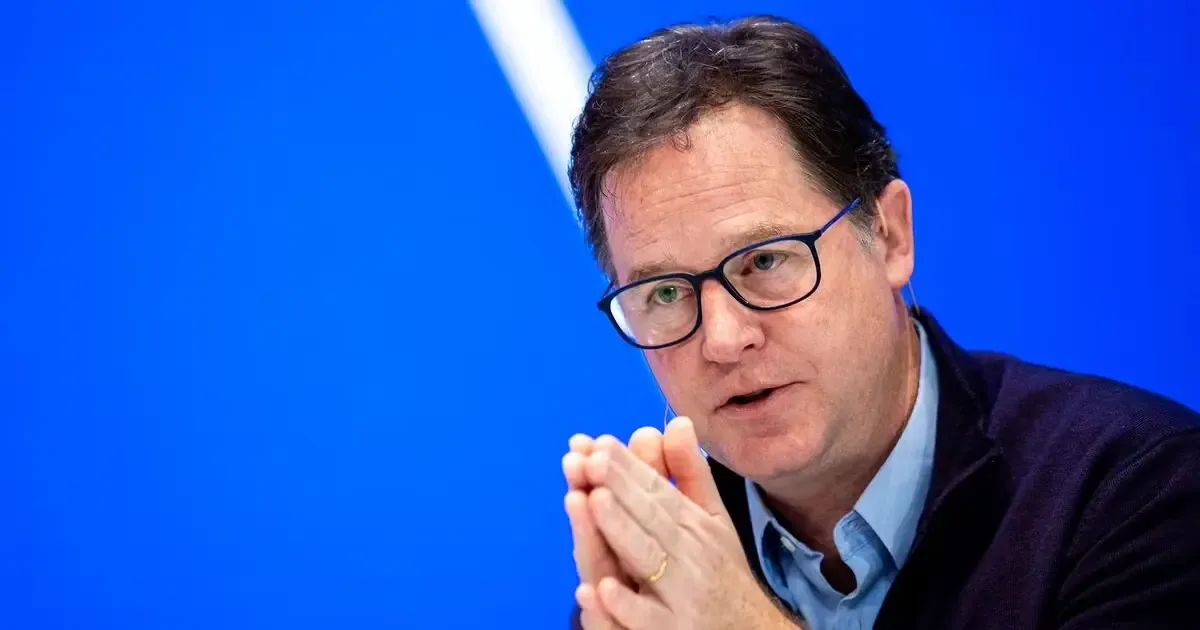 La carrera de Nick Clegg destaca por su paso de la política británica a la tecnología.