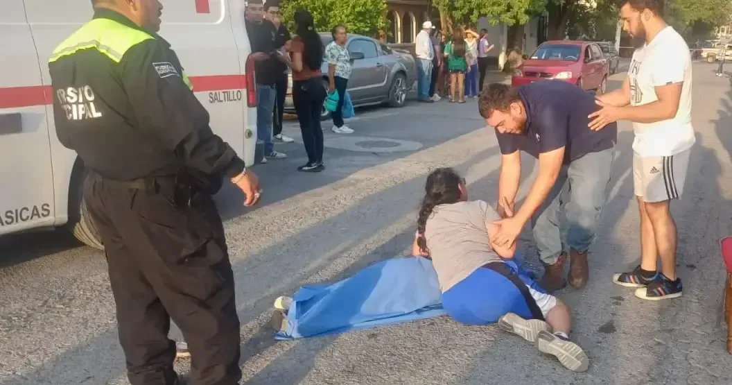 Jesús Emiliano N. intentó cruzar la calle cuando fue impactado por una camioneta.