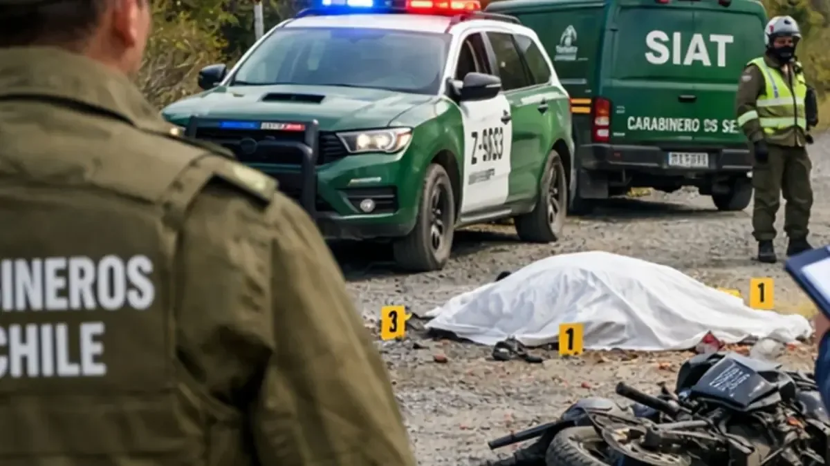 Néstor "Titi" Aguirre murió en un accidente de moto en la Carretera Austral.