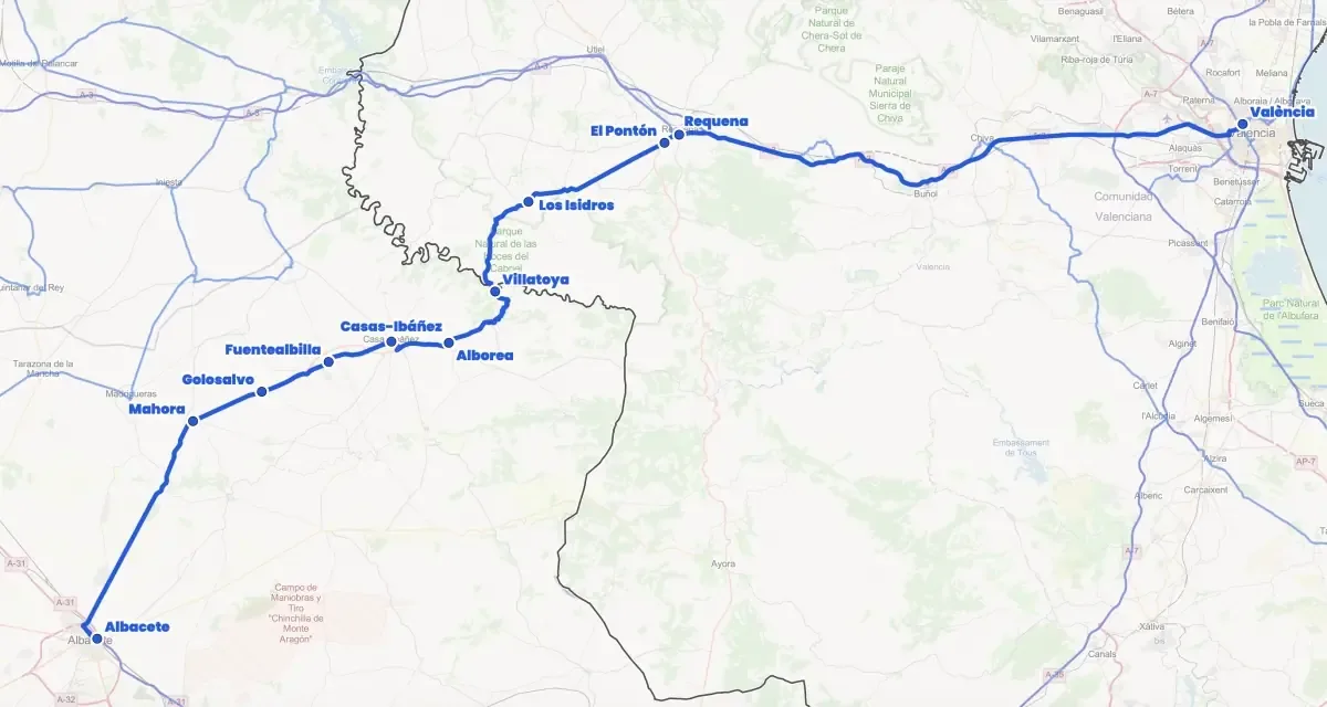 Esta conexión mejorará el transporte entre importantes ciudades y sus alrededores.