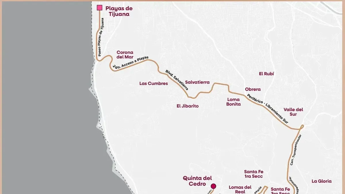 La nueva ruta promete reducir tiempos de traslado y mejorar la calidad de vida en Tijuana.