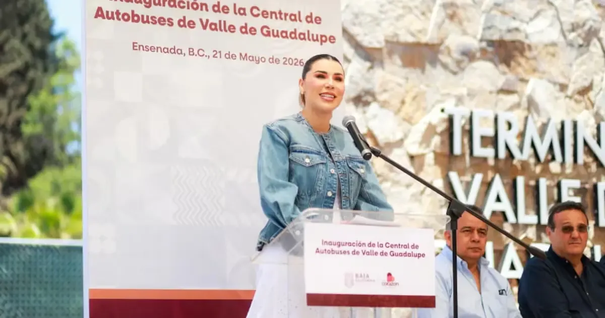 La inauguración de una terminal de autobuses facilitará la movilidad en Baja California.