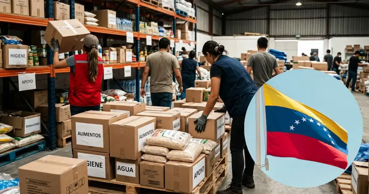 Se han habilitado espacios para recibir donativos destinados a las víctimas de sismos en Venezuela.