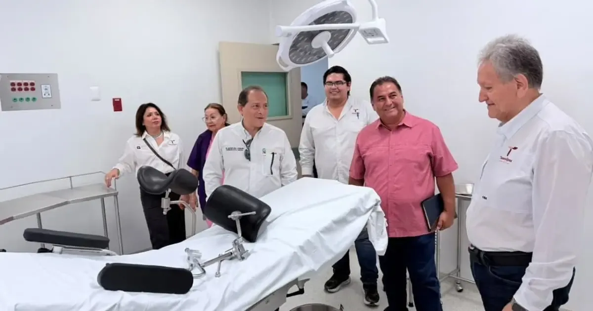 La construcción del nuevo hospital beneficiará a más de 500 mil habitantes de la zona sur de Tamaulipas.