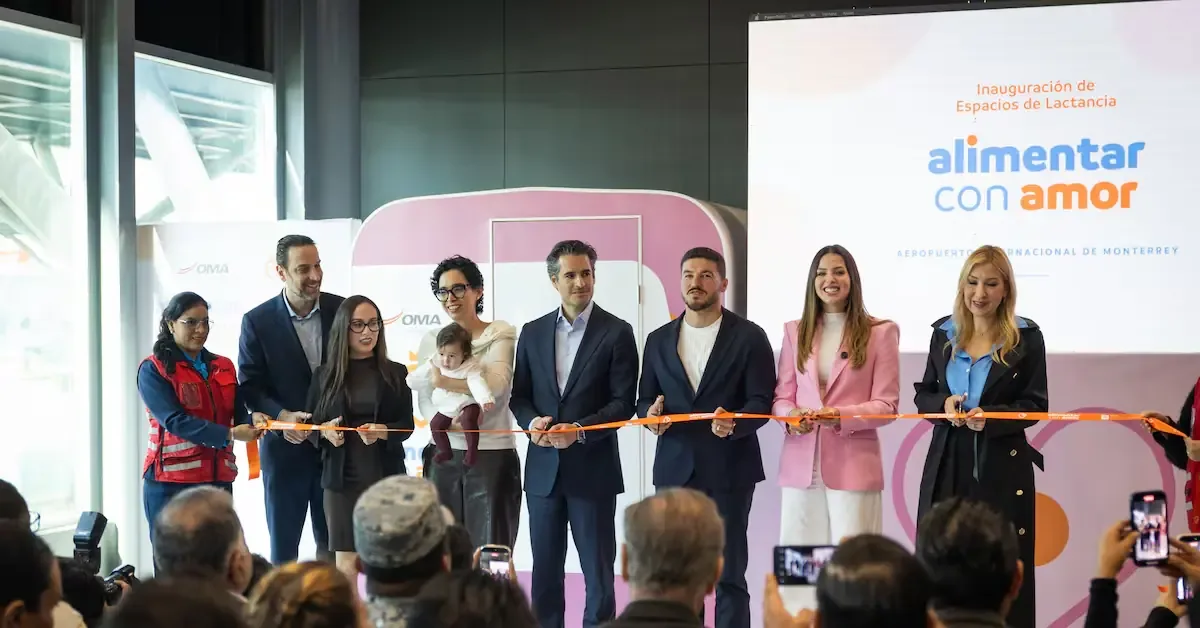 Nuevo León fortalece la atención a la maternidad al abrir lactarios en su aeropuerto, como parte de un avance histórico en políticas públicas.
