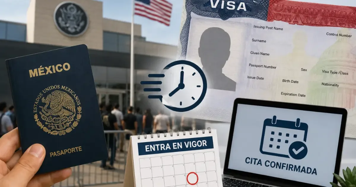Estados Unidos implementará un sistema acelerado para entrevistas de visa a un costo adicional.