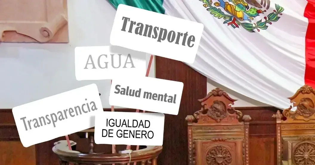 Los próximos legisladores enfrentan un amplio espectro de pendientes esenciales para la sociedad.