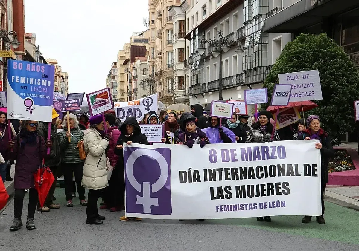 Numerosos eventos feministas se llevarán a cabo en León en celebración del Día Internacional de la Mujer.