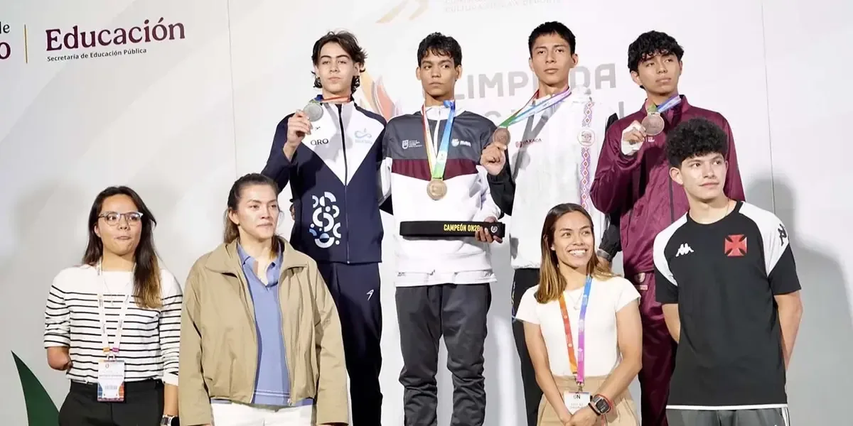 La selección oaxaqueña cerró su participación con un total de 19 medallas en la competencia.