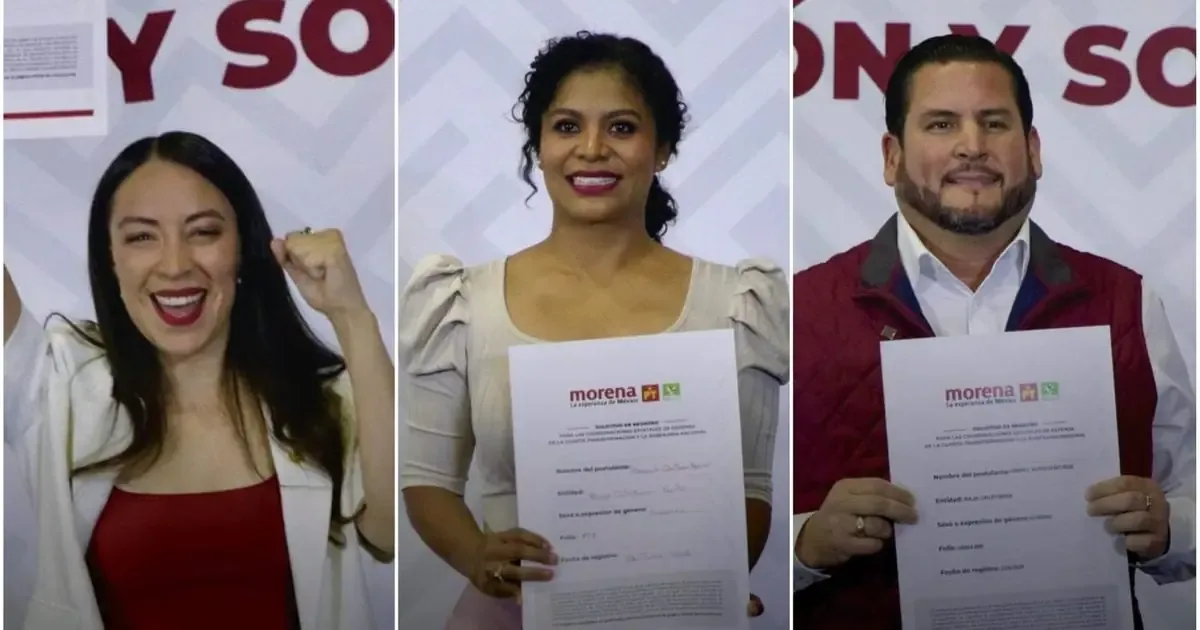 El proceso para la candidatura de Morena se intensifica con figuras políticas destacadas en la contienda por la gubernatura.