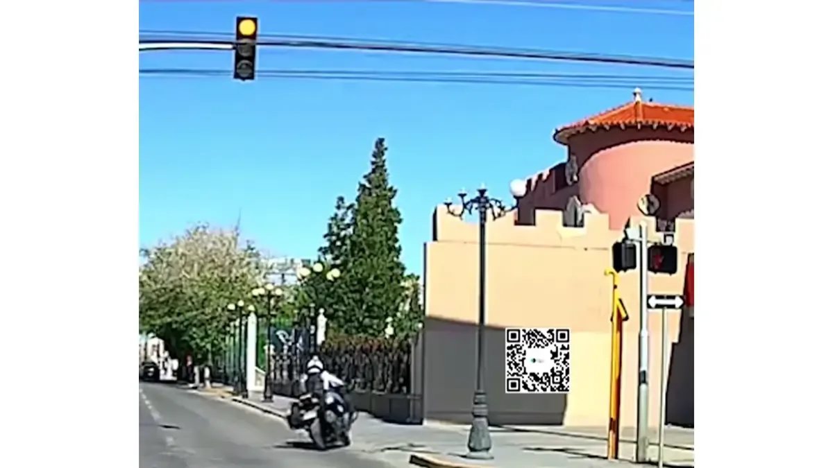 Un video viral muestra el incidente que ocurrió en una avenida de Ciudad Juárez.