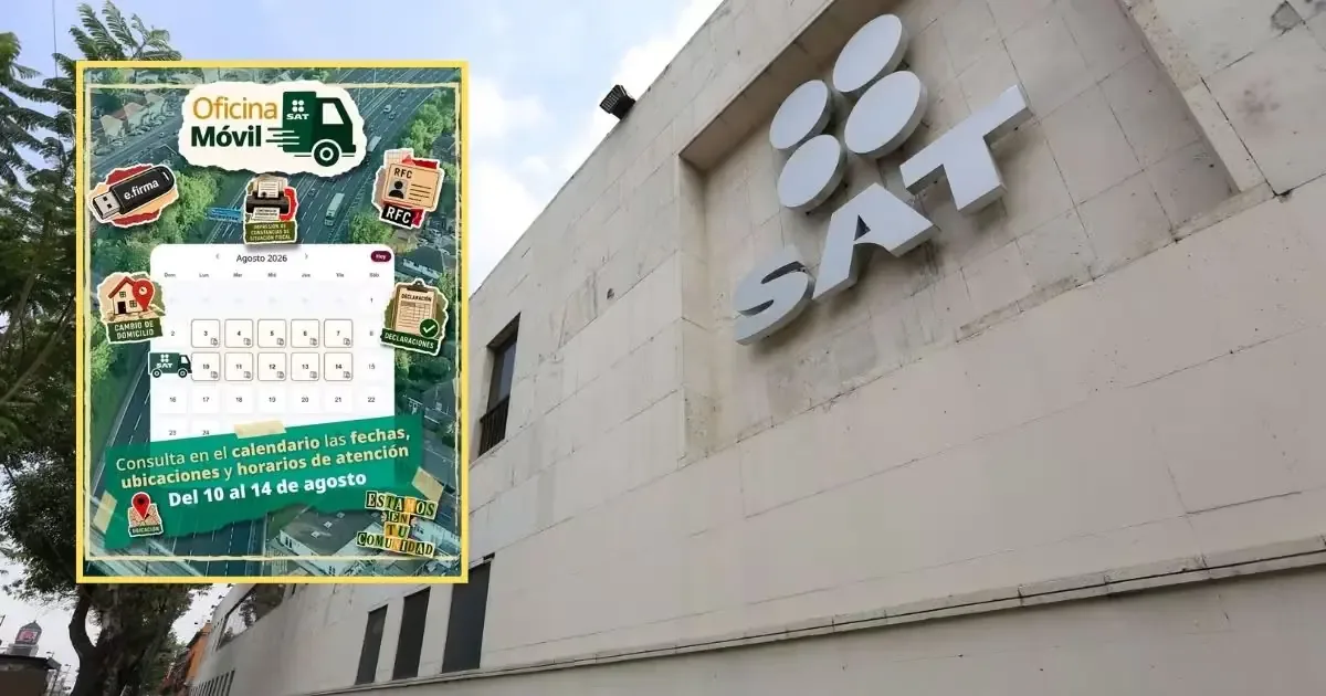 La Oficina Móvil del SAT facilita trámites fiscales en comunidades de difícil acceso.