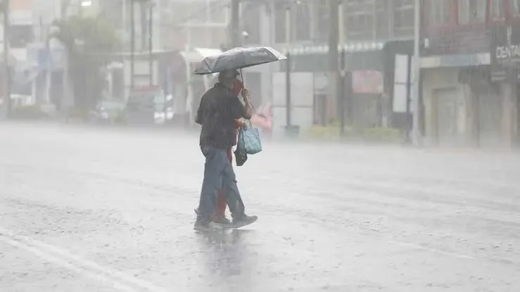 Las lluvias afectarán a múltiples estados, mientras que algunas regiones enfrentan altas temperaturas.