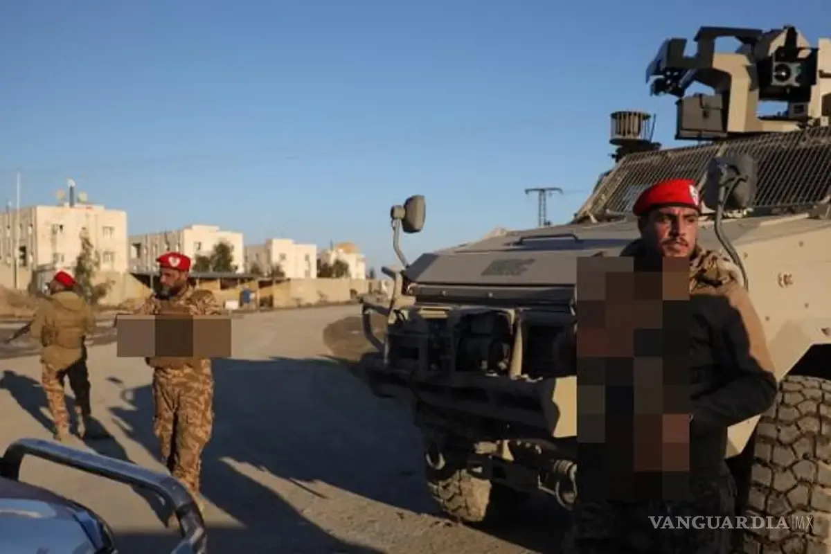 Operaciones de búsqueda tras la fuga de prisioneros en Shaddadi, Siria.