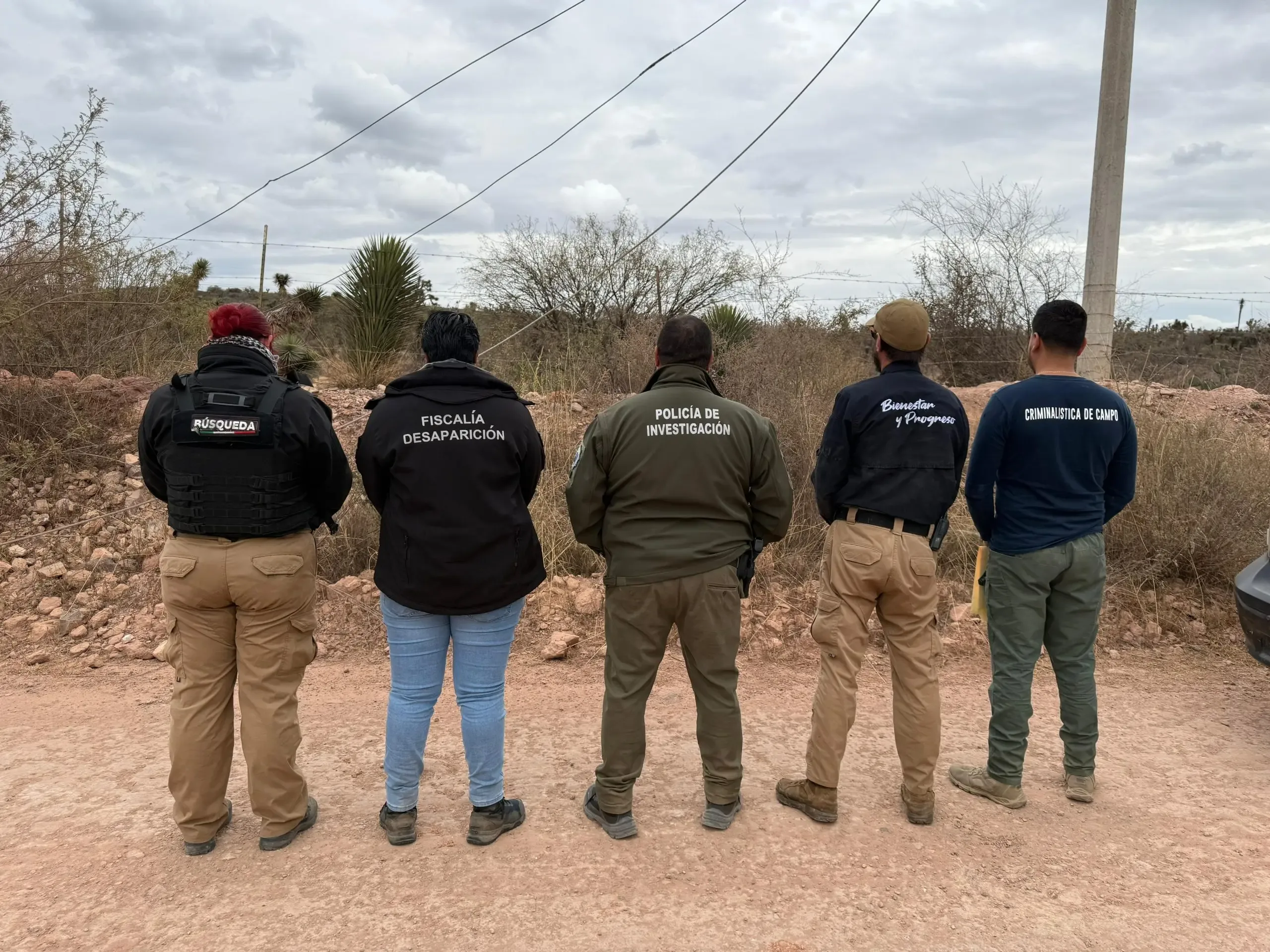 Operativo de búsqueda forense en Ojocaliente, Zacatecas.