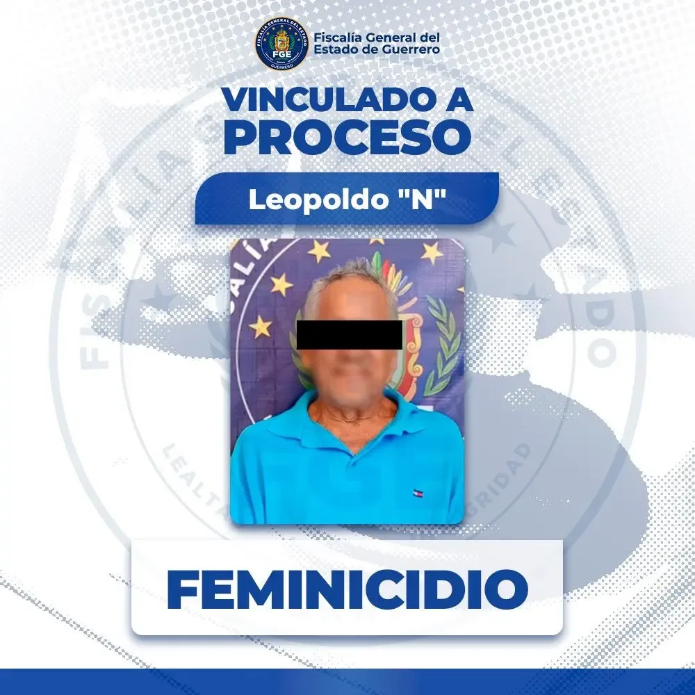 Operativo de captura del acusado de feminicidio en San Marcos, Guerrero.