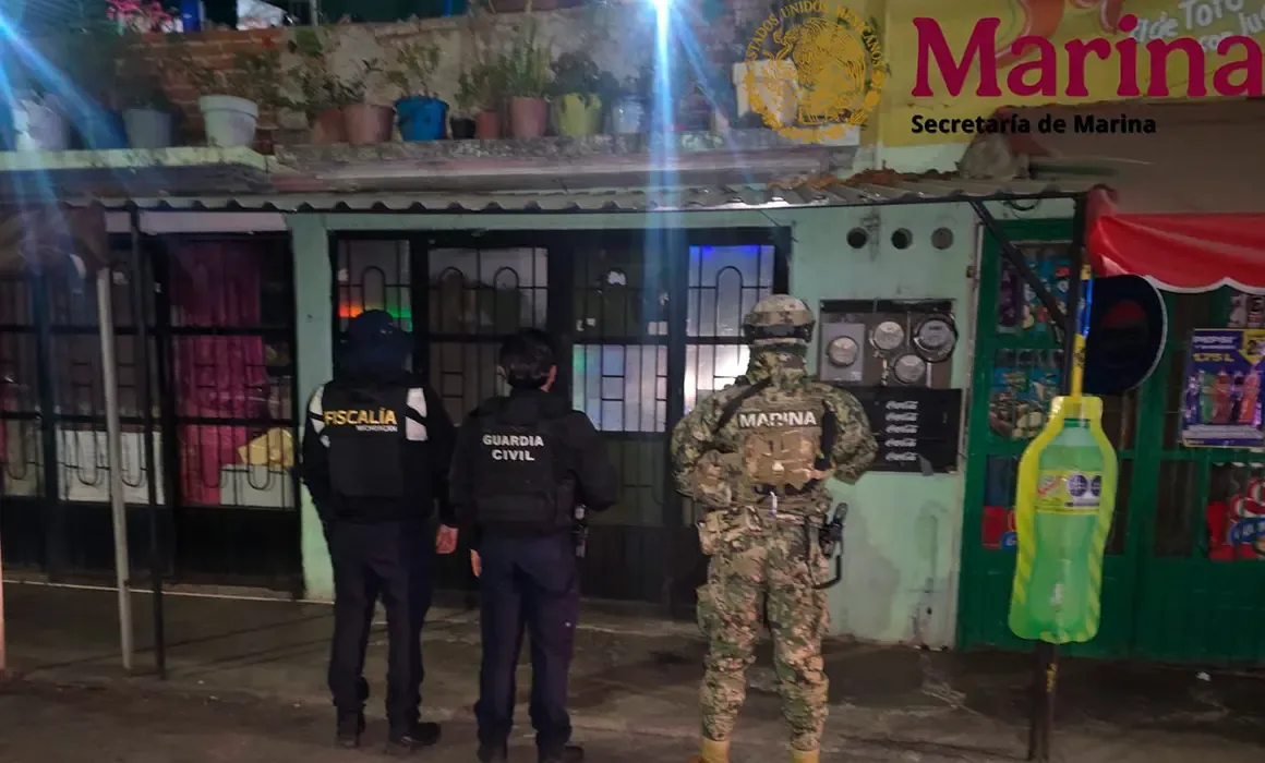 Operativo de la Armada de México en Michoacán muestra incautaciones recientes.