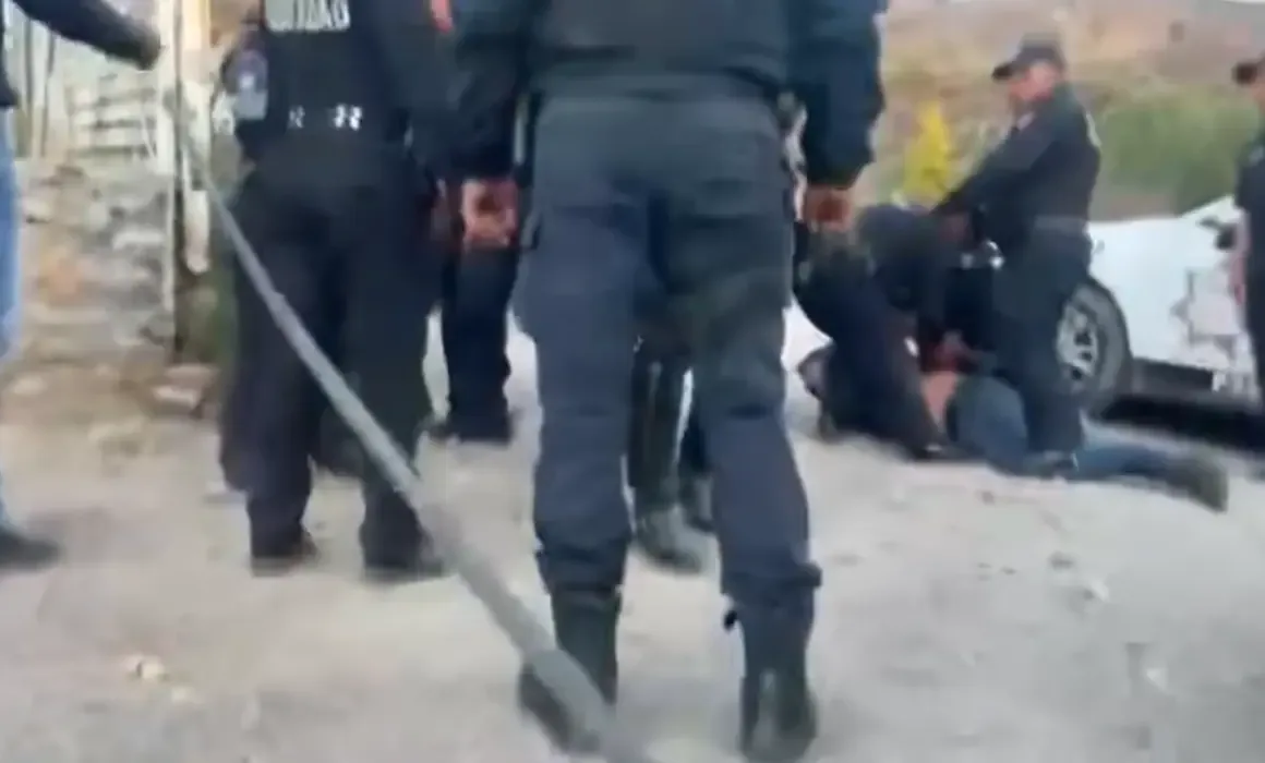 Operativo de la Secretaría de Seguridad Pública en San Bartolo, Pachuca, genera alarma.