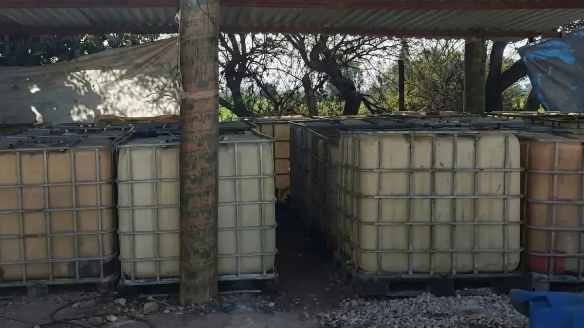 Operativo de seguridad en Hidalgo contra el robo de combustible.