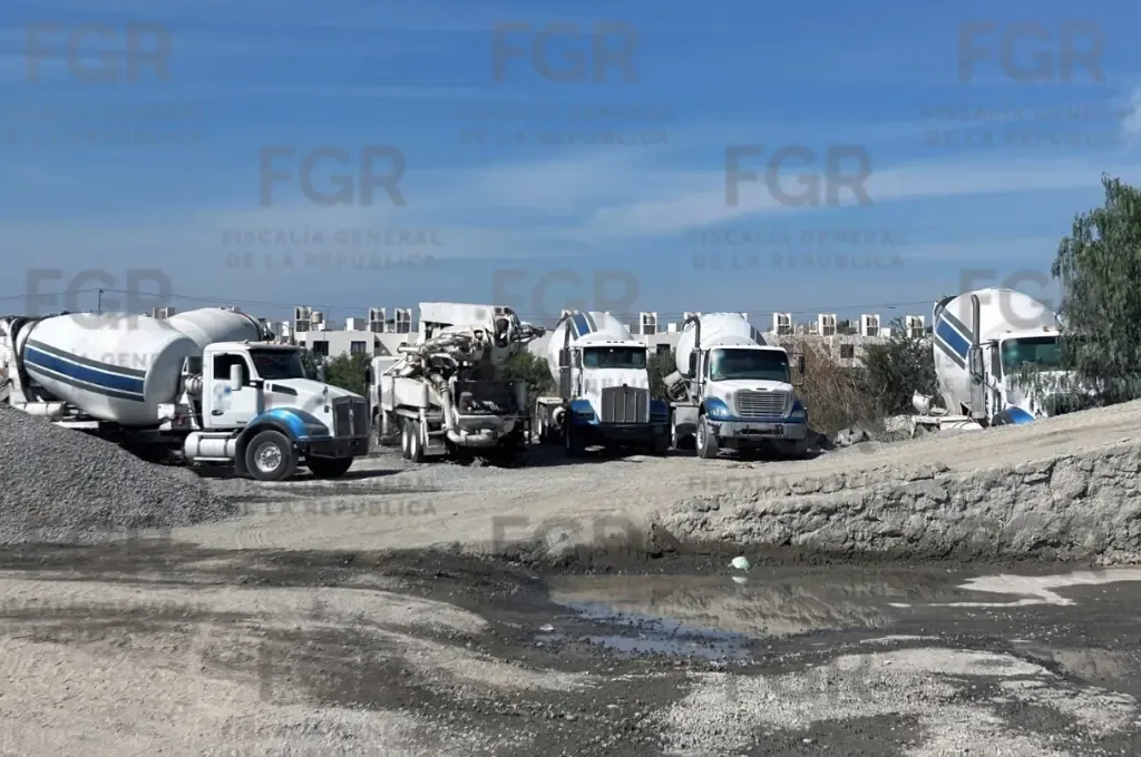 Operativo de seguridad en León, Guanajuato, por parte de la FGR.