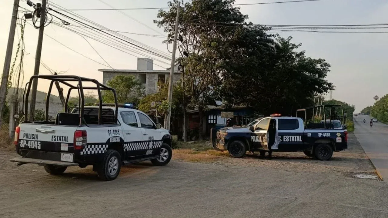 Operativo de seguridad en Tihuatlán tras reportes de balacera.