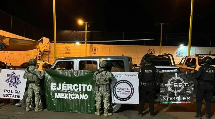 La acción coordinada de seguridad llevó al hallazgo de drogas y un auto robado en la frontera.