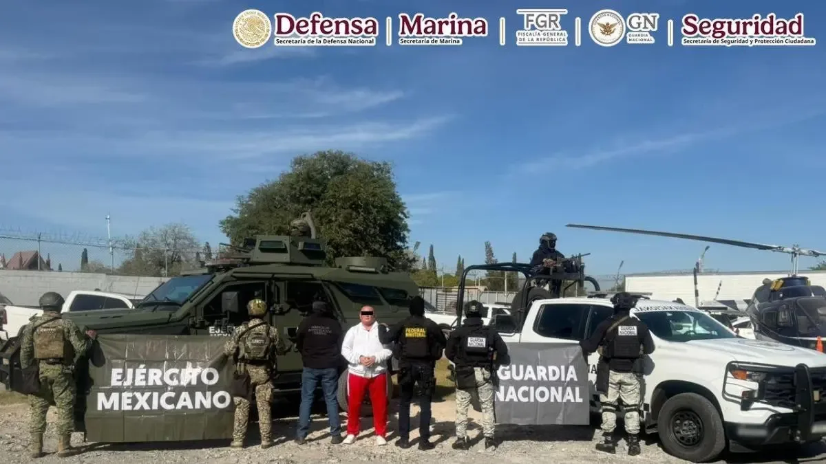 Operativo exitoso del Gabinete de Seguridad que lleva a la captura de “Nacho Vega”.