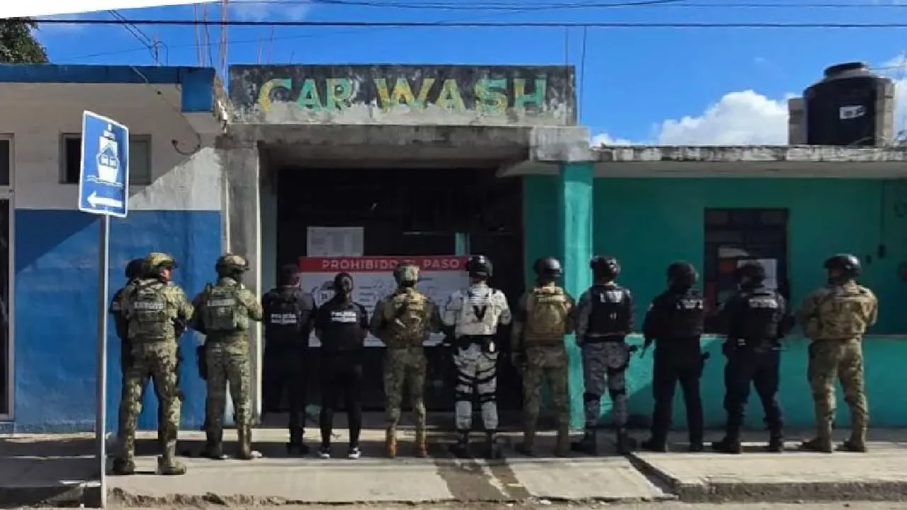 Operativo interinstitucional en Quintana Roo para combatir el narcomenudeo.