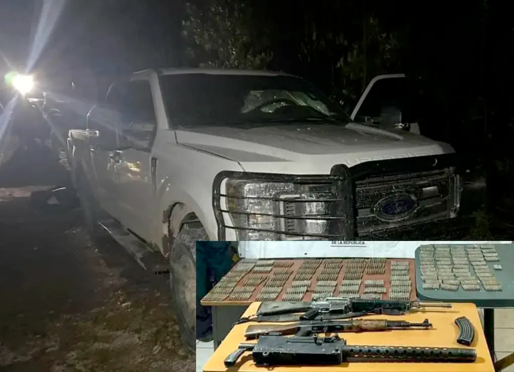 Operativo militar en Guadalupe y Calvo tras el enfrentamiento armado.