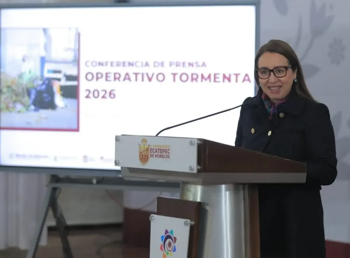 Operativo Tormenta 2026 inicia limpieza en Ecatepec para prevenir inundaciones.