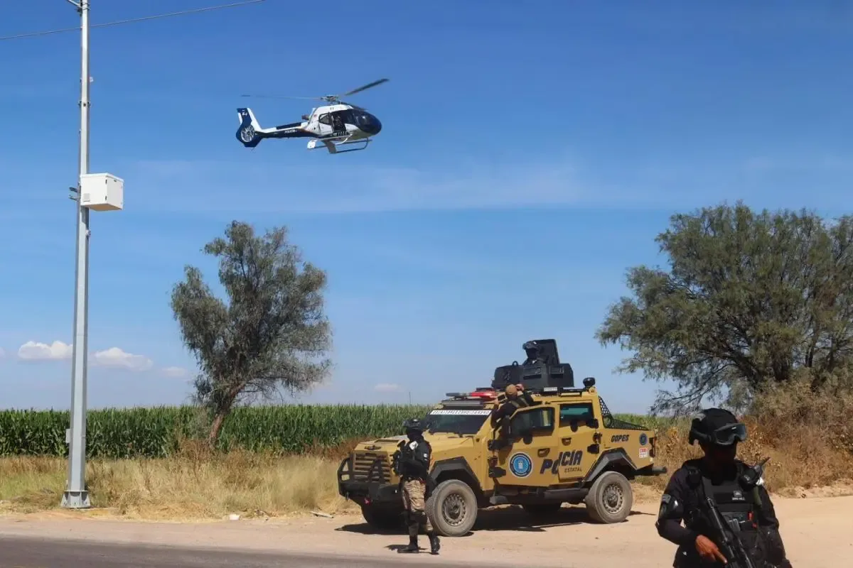 "Operativos coordinados de seguridad en Aguascalientes y Zacatecas."