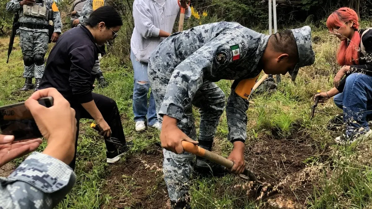 La reforestación es parte de una iniciativa para fortalecer el medio ambiente en Michoacán.
