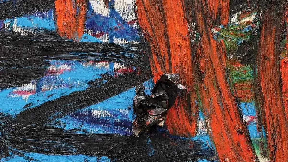 Oscar Murillo presenta su nueva exposición "El pozo de agua" en Kurimanzutto, CDMX.
