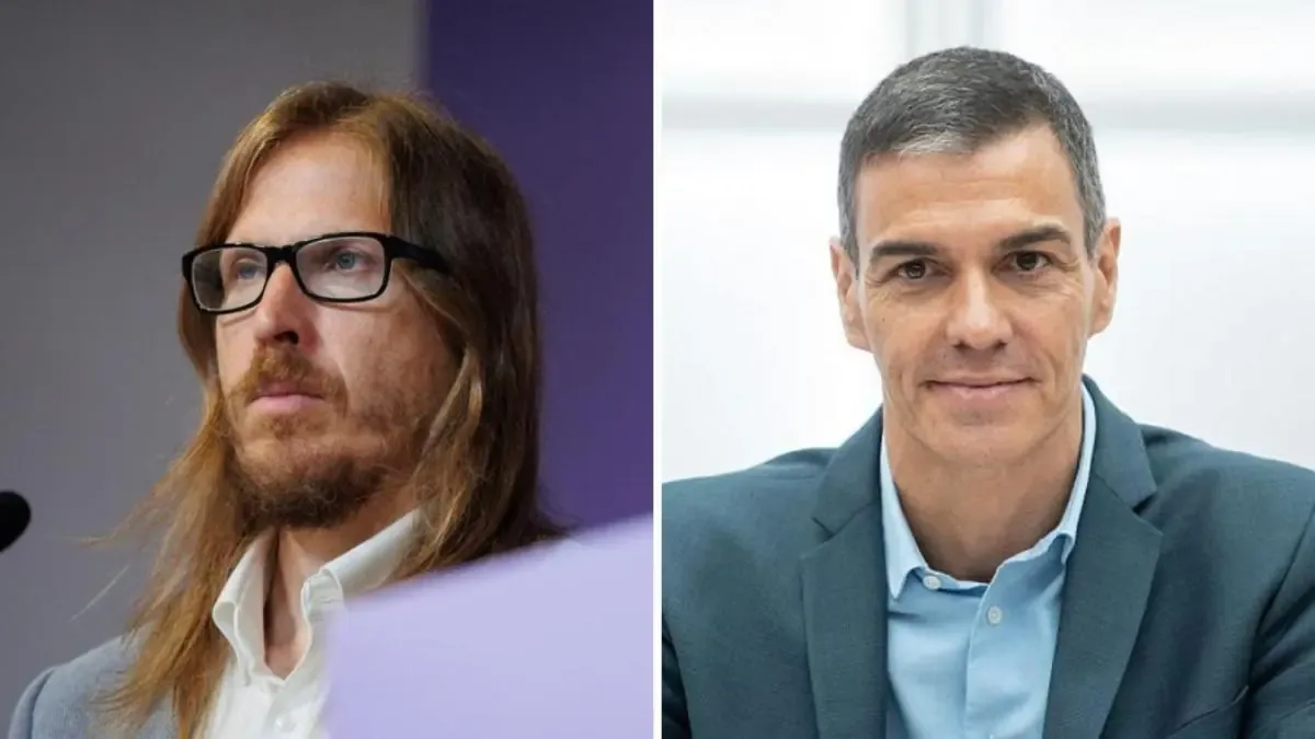 El portavoz de Podemos denuncia la falta de autocrítica del PSOE ante los casos de corrupción recientes.