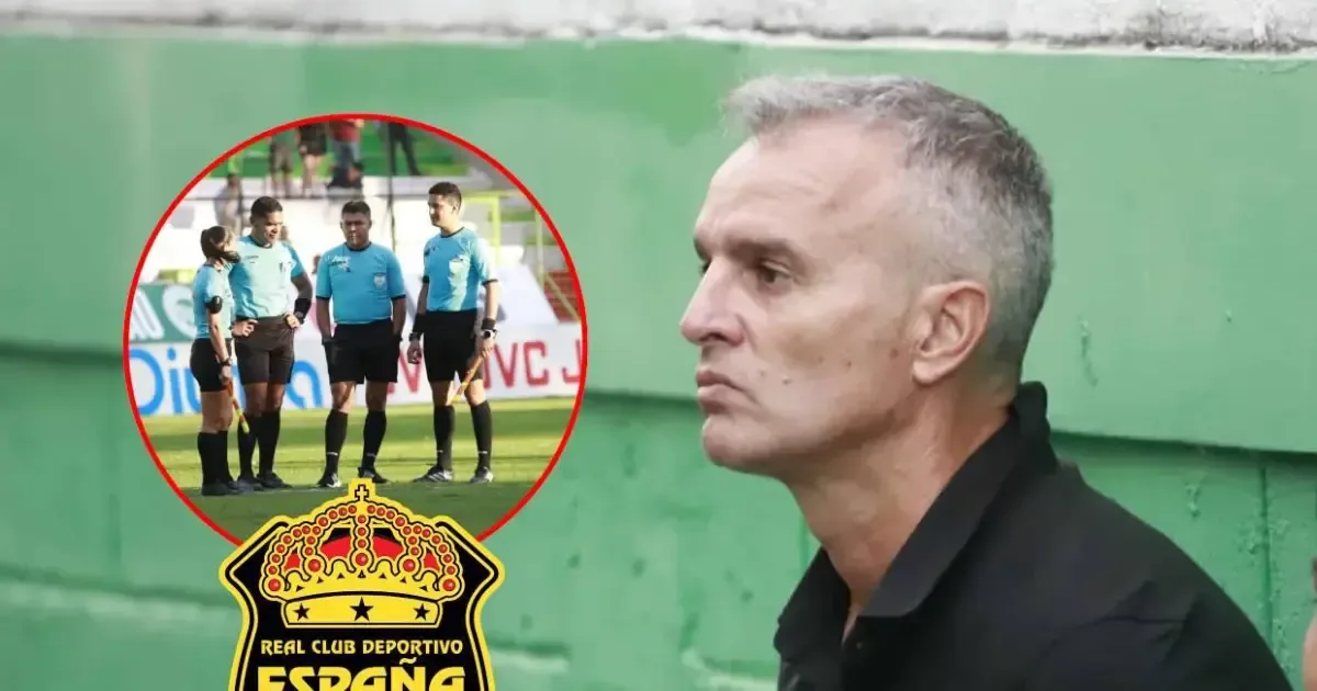 Pablo Lavallén, entrenador del Marathón, llama a remoción de árbitros tras controversia en el clásico de Honduras.