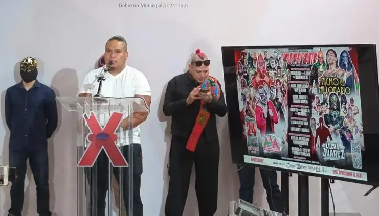 La función en el Gimnasio Josué Neri Santos rendirá homenaje a Nicho el Millonario.
