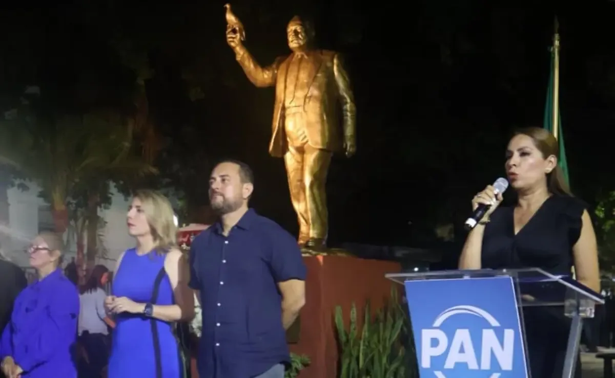 La dirigente estatal del PAN resalta el legado del "Maquío" Clouthier en defensa de la democracia.