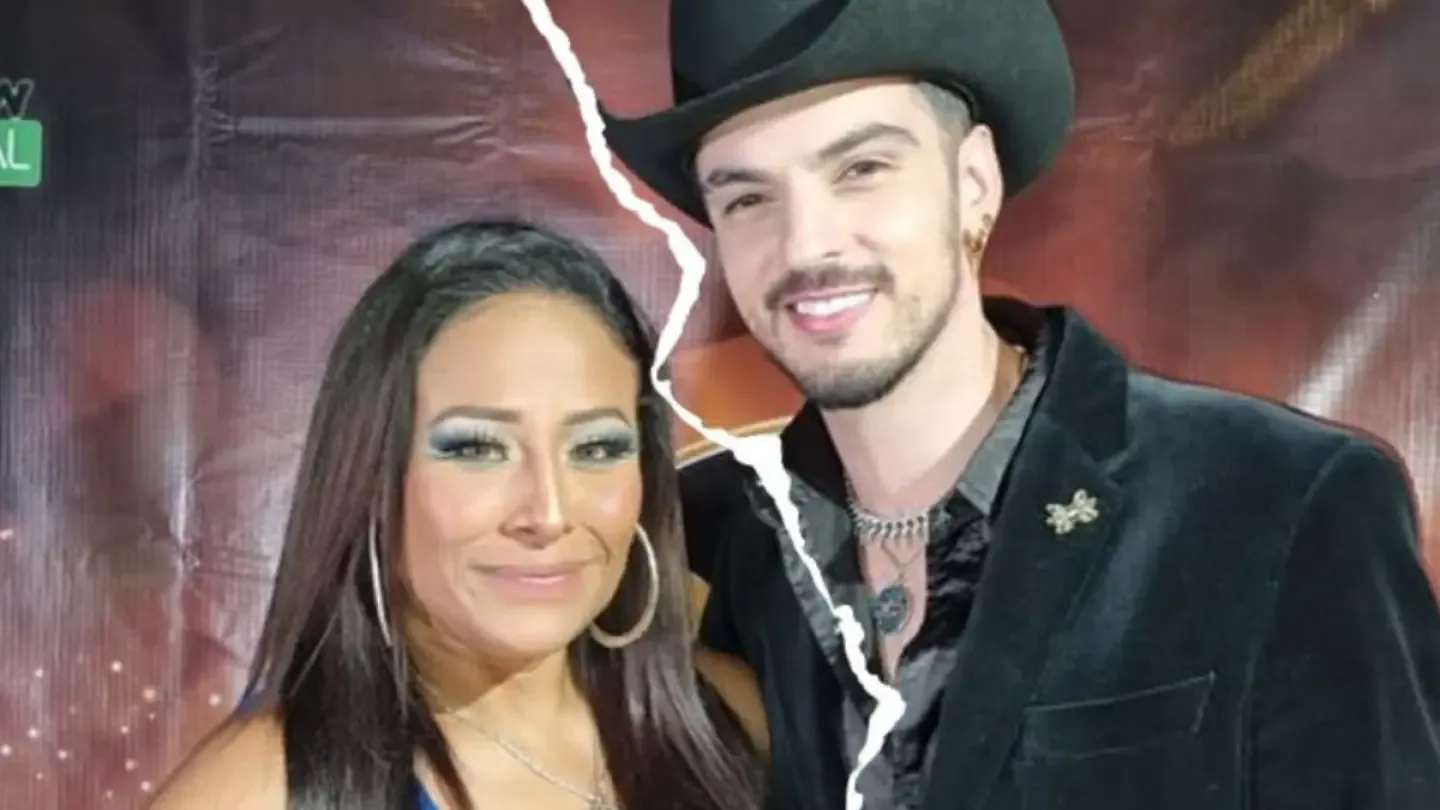 Paolo Rubboli y Toñita durante un evento previo a su ruptura.