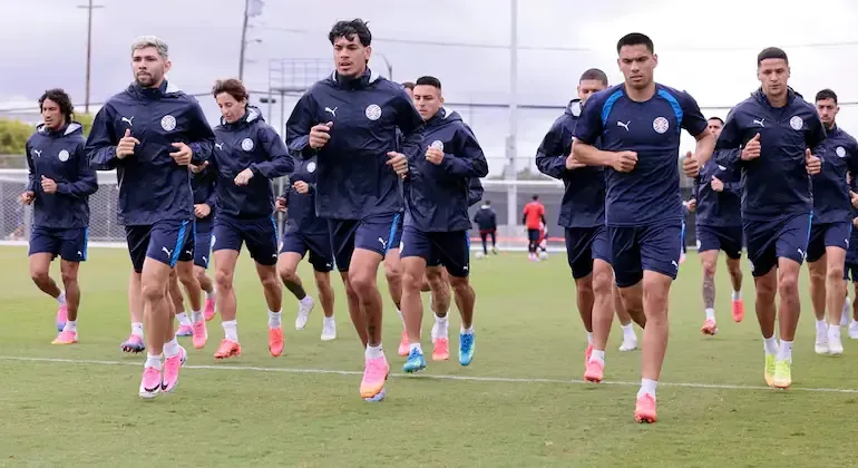 La selección paraguaya realizó su último entrenamiento antes del crucial partido del Mundial 2026.