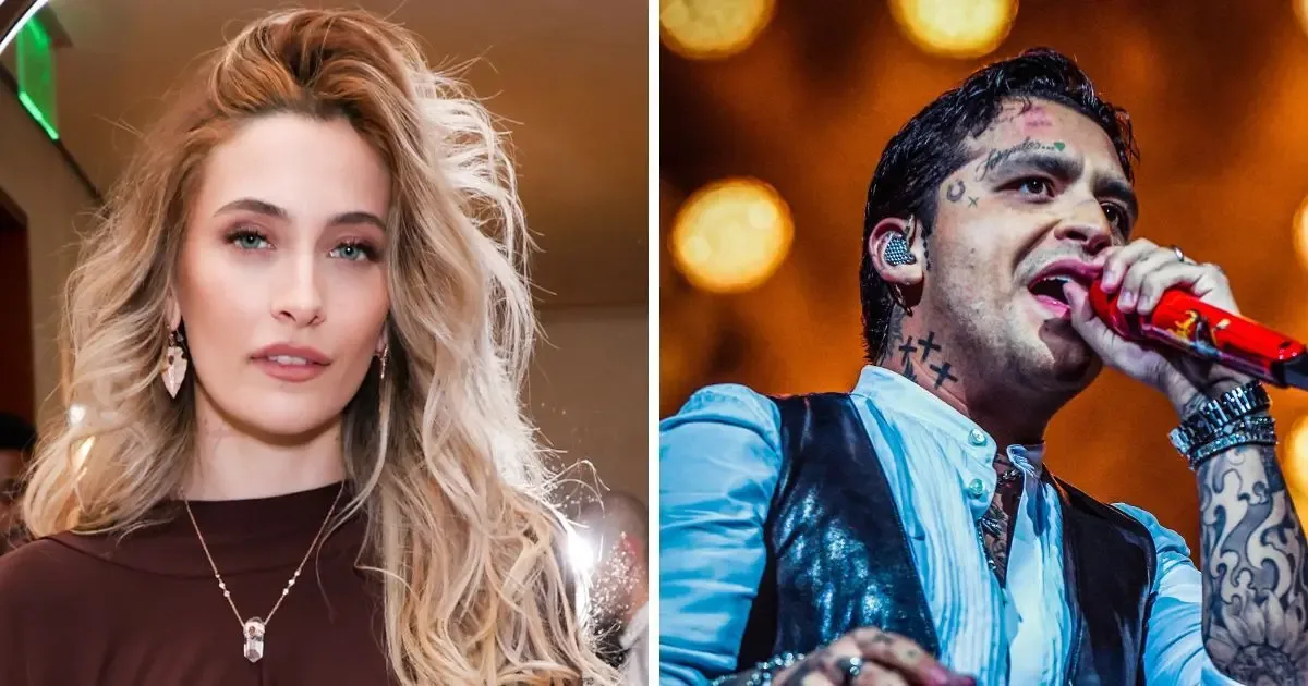 Paris Jackson disfrutando de la música de Christian Nodal en su auto.