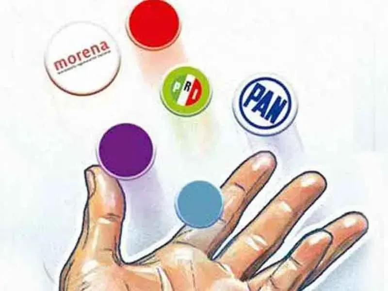 Morena, PAN y PRI ajustan sus estructuras internas de cara a una batalla electoral con múltiples gubernaturas en juego.