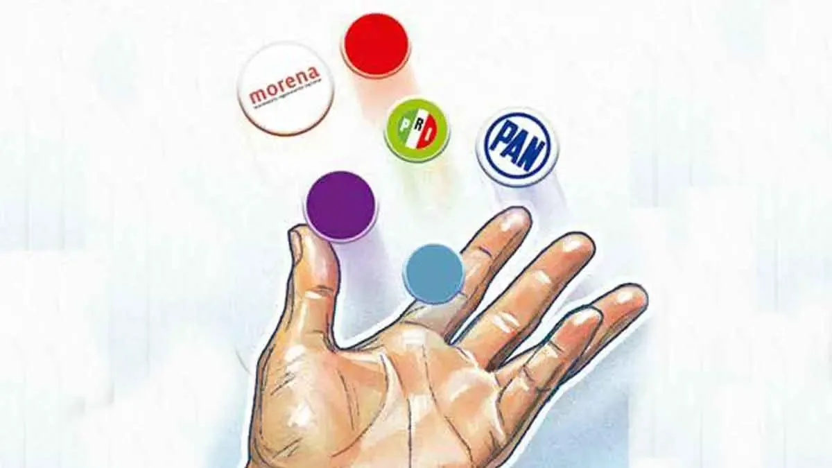 Morena, PVEM, PT, PAN y PRI adelantan designaciones de candidatos.