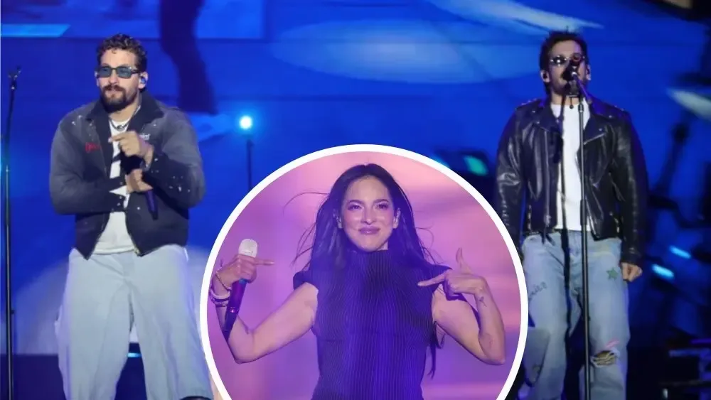 Paty Cantú y Mau y Ricky brillando en el escenario de la Feria de León 2026.