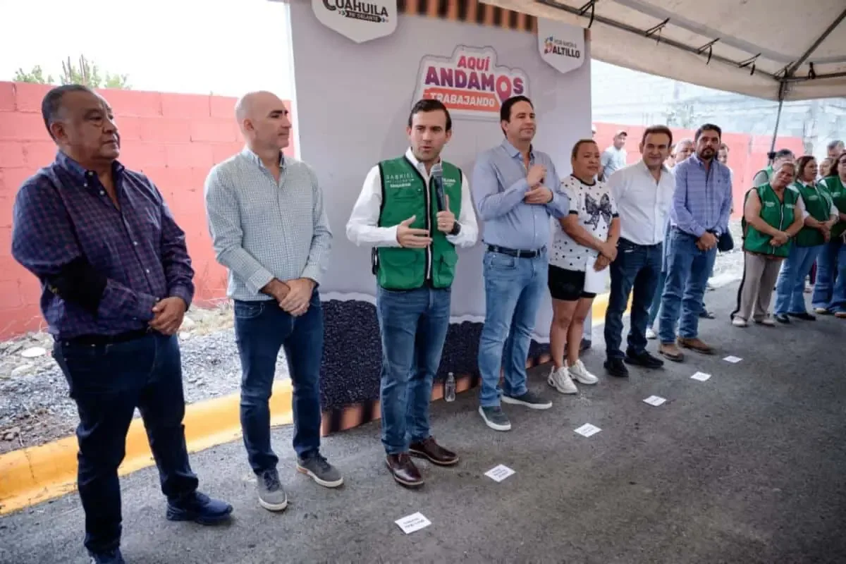 La inversión en infraestructura fortalece la calidad de vida de los habitantes en Vista Alta, Saltillo.